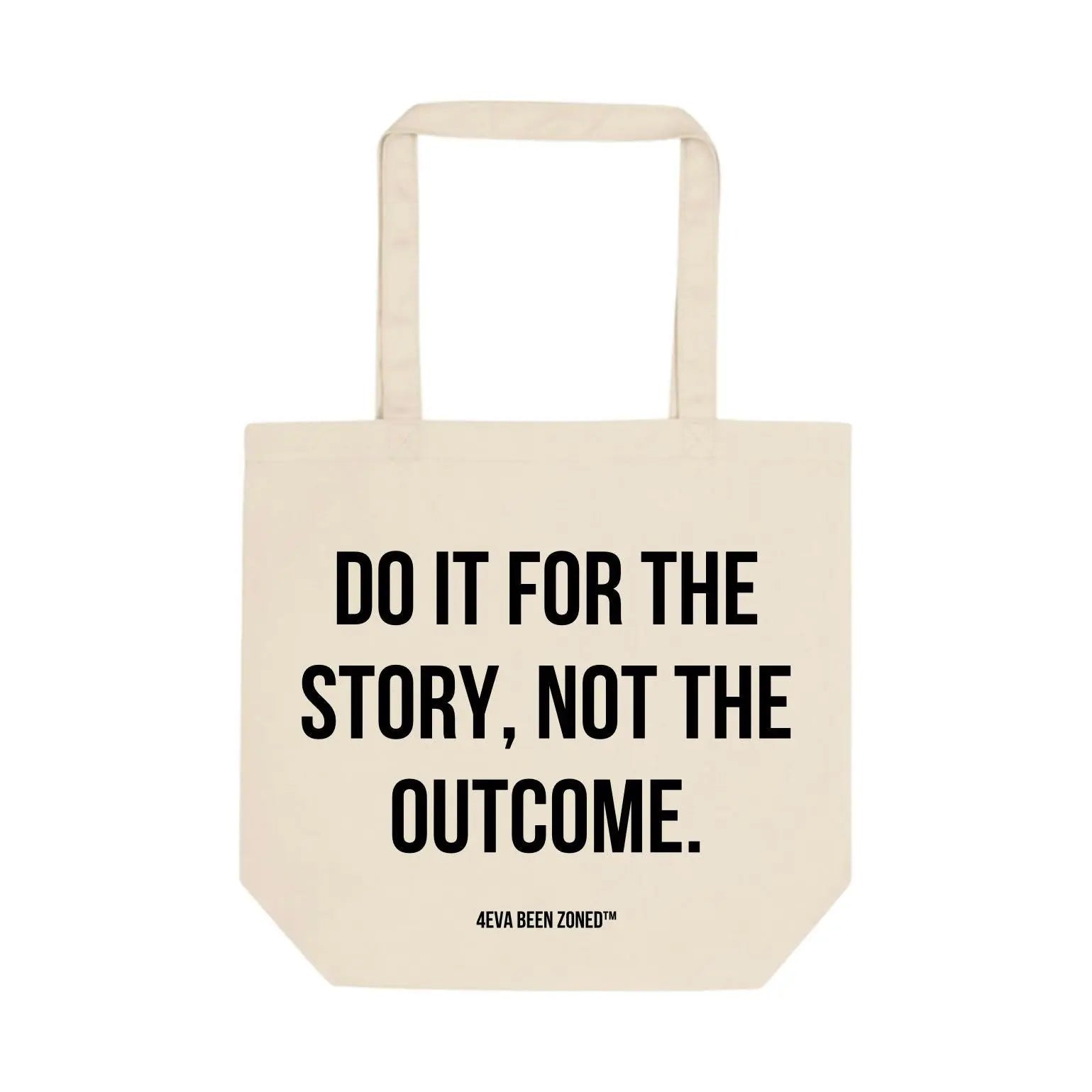 "The Story-Teller Tote" (Beige) 4BenZzz Clothing