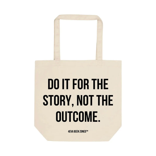 "The Story-Teller Tote" (Beige) 4BenZzz Clothing